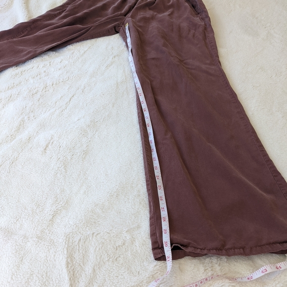 🌷3/15🌷 Thread & Supply Dust Rose High Waist Wide Legged Pants Size M - Picture 2 of 8